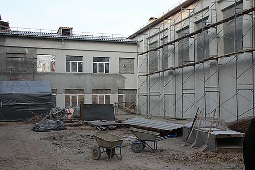 Капитальный ремонт школы №10. Фото: Информотдела Администрации Абакана